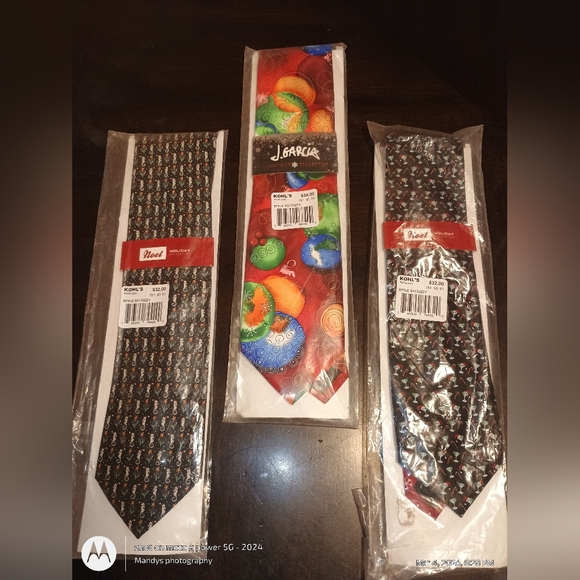 J. Garcia Other - J. Garcia Festive Multicolor Tie Collection